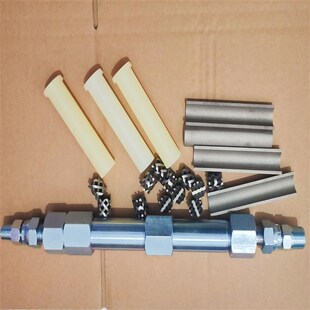 尼龙管 蓝天不锈钢芯管夹 封胶线混胶器 明日之星自动打胶机配件