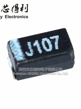 黑色6.3V100UF 107 100UF 6V A3216 A型1206贴片钽电容 NEC