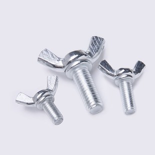 蝴蝶螺丝螺母螺杆m4套装 宝螺丝6手拧羊角螺丝m8M10M12 蝶形螺栓5元