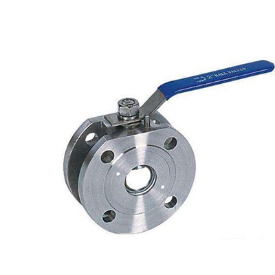 304不锈钢超薄型球阀 超薄型对夹式球阀