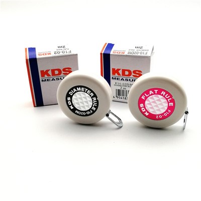 日本KDS圆周尺2米直径测量卷尺迷你直径尺F10-02DM精密派尺半径尺