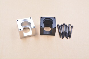 座椅铝合金电机支架固定座 57步进电机座底座安装 link cnc