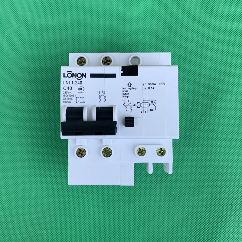 全新 朗能 LONON LNL1-240 2P 40A C型 漏电断路器 保护器