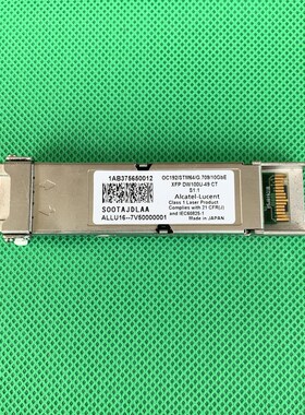 拆机阿尔卡特 1AB375650012 10GBE 光模块