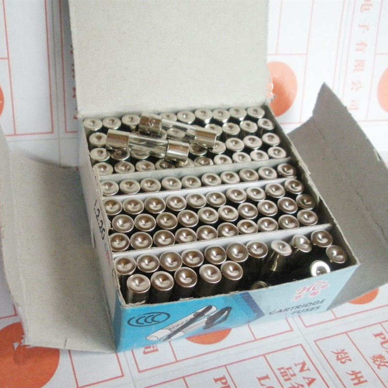 好质量华畅 玻璃保险管 5X20 6*30MM 0.5A 1A 2A 3A 4A保险丝