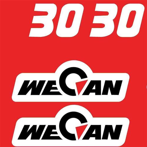 威肯叉车3吨全车贴纸 标签改装车贴 车身标贴宝骊30车贴车纸