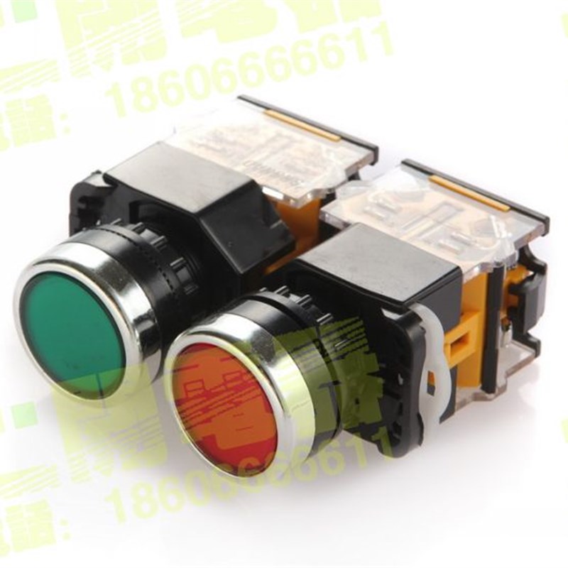 上海森奥 SAY7-B SA39 LA38-11/203 平头按 复位按钮 按钮开关