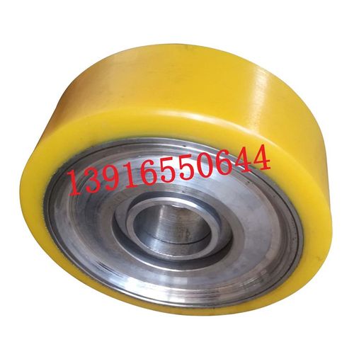 Crown科朗前移电动叉车ESR5前承载承重轮285*100主驱动轮343*114