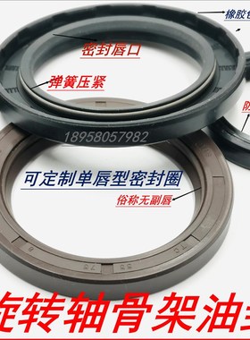 进口橡胶密封圈 轴承旋转骨架油封GP AS型TC130*150*170*215*230