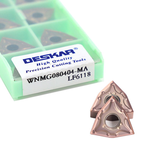 外圆桃型车刀片WNMG080404-MA LF6018 6118不锈钢刀粒