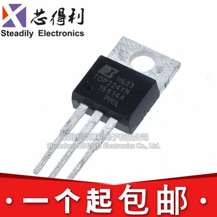 现货  TOP224 TOP224YN 直插TO220 电源管理芯片