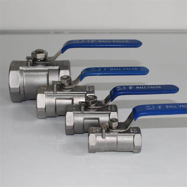 201/304不锈钢一片式球阀 1PC球阀 内螺纹直通阀门DN15/20/25/32