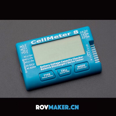 CellMeter8 8S电显 舵机测试 无刷电机测试仪 无刷驱动器