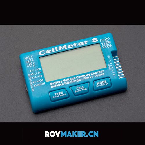 CellMeter8 8S电显 舵机测试 无刷电机测试仪 无刷驱动器
