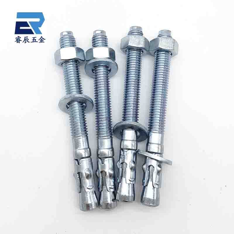镀锌国标车修膨胀螺丝壁虎 电梯专用膨胀螺丝重型拉爆M8M10M2M16