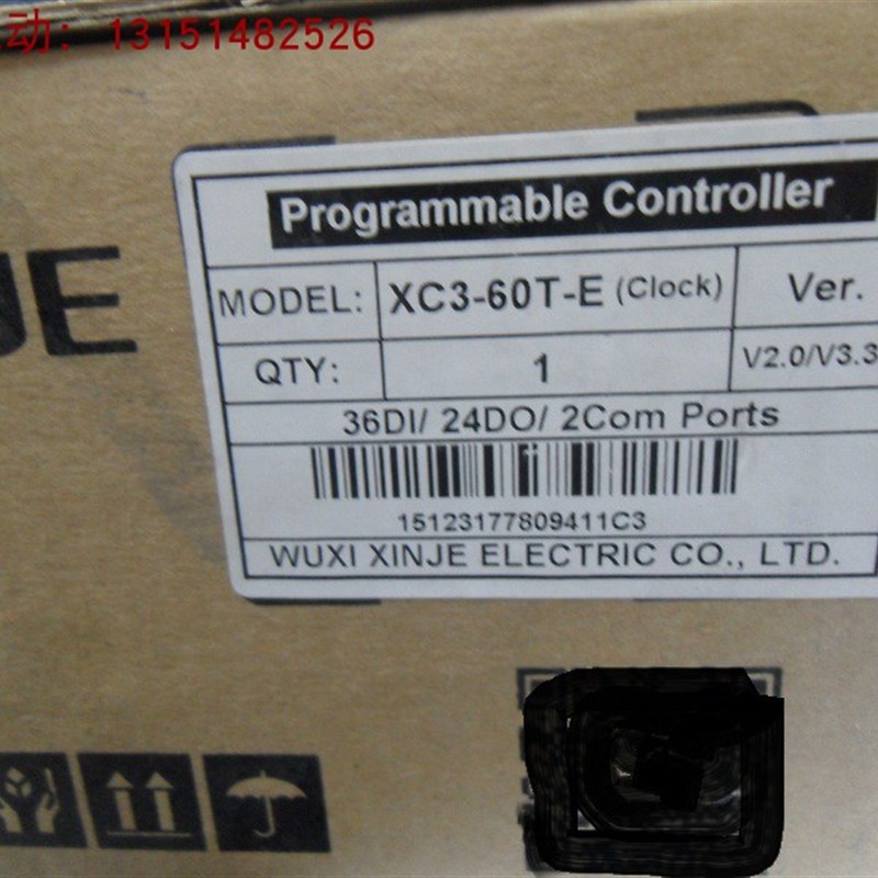 全新原装信捷PLC模块XC3-60T-E,XC3-60T-E实物图拍摄