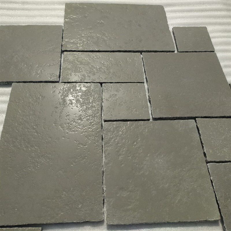 天然莱姆b石花园砖别墅庭院地板砖 户外园林地铺石莱姆石瓷砖石材