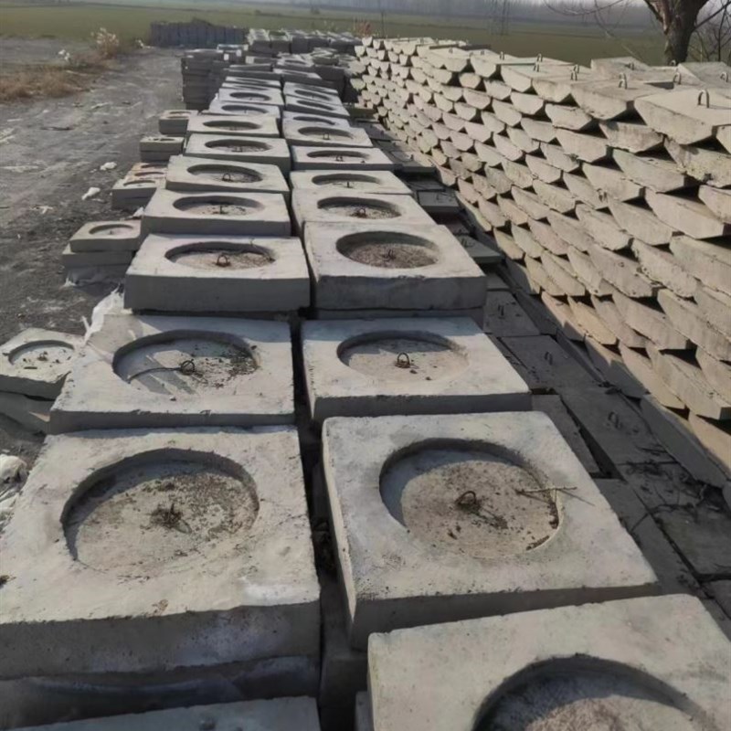 水泥卡盘电线杆用拉线盘电杆标志桩混凝土地锚石400*800直销现货