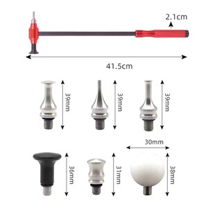 汽车凹陷修复钣金锤凹痕整平锤金属G纤维伸缩锤冰雹坑修复工具