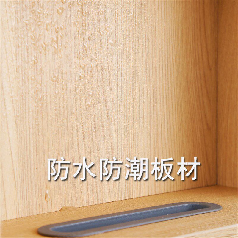 原木色浴室镜柜单独镜子卫生间挂墙式洗手M间实木储物柜定制尺寸