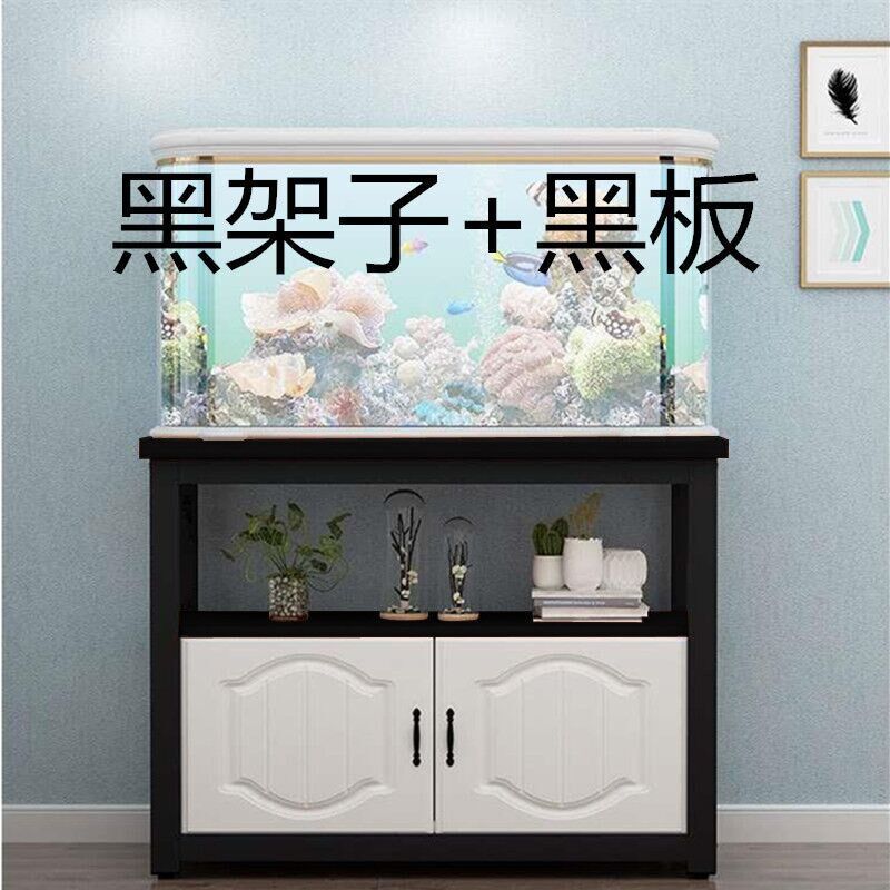 欧式鱼缸架底架j鱼缸底柜金属底架客厅小型鱼缸架子铁艺鱼缸赵之