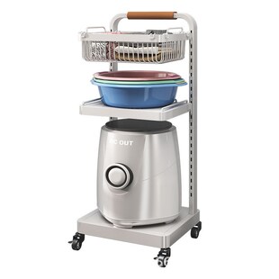 小型洗衣机置物架卫生间落地多层内衣裤迷你清洗衣架Y子浴室收纳