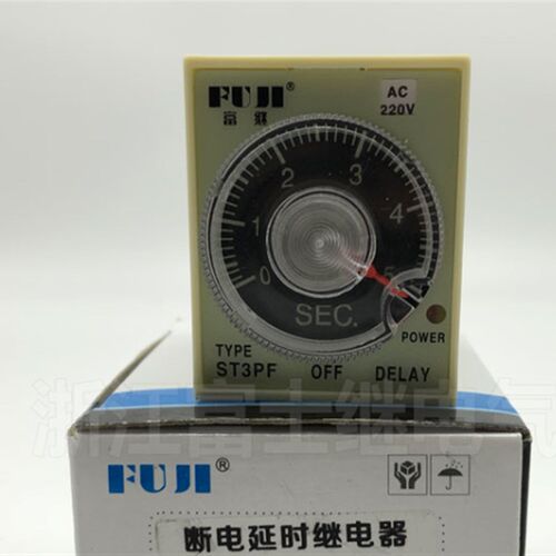富继牌 ST3PF 1组断电延时  JSZ3F-T1 2组断电延时继电器浙江富士