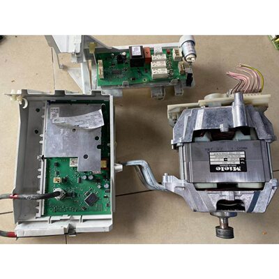 适用于Miele美诺WDA101 W classic 滚筒主板电机Mrt21-606/2门锁