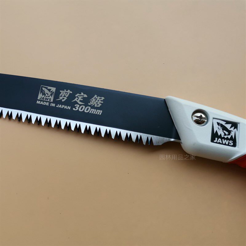 原装进口日本大白鲨300果树锯修枝锯手锯木工锯伐木锯树枝锯腰锯