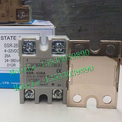实物拍摄原装正品 台湾士研ANV固态继电器SSR-40DA   40A