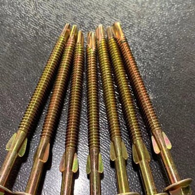 树脂瓦配件六角扩孔钻尾丝带耳夹耳燕尾扩孔自攻钉自攻螺钉