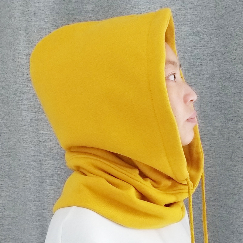 加厚卫衣帽子单独假帽子领连帽
