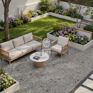 沧浪亭户外砖庭院地砖石英砖室y外地砖别墅花园地砖大水磨石防滑