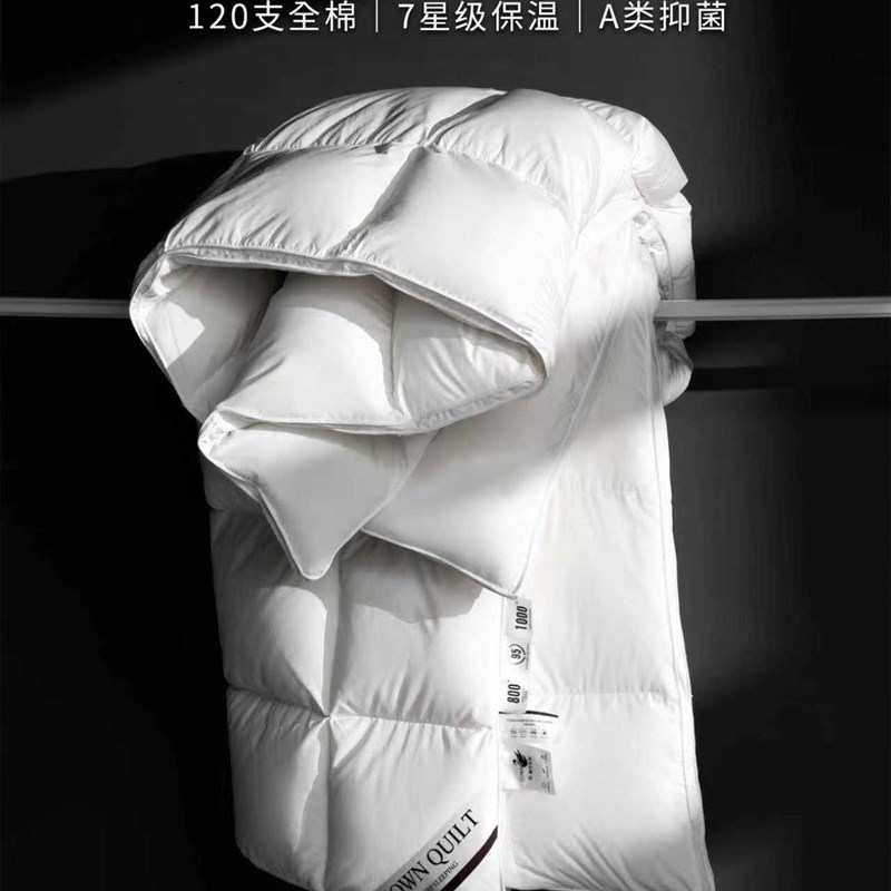 亚朵公主羽绒被95m%白鹅绒春秋被子冬被单人冬天加厚保暖冬季被芯