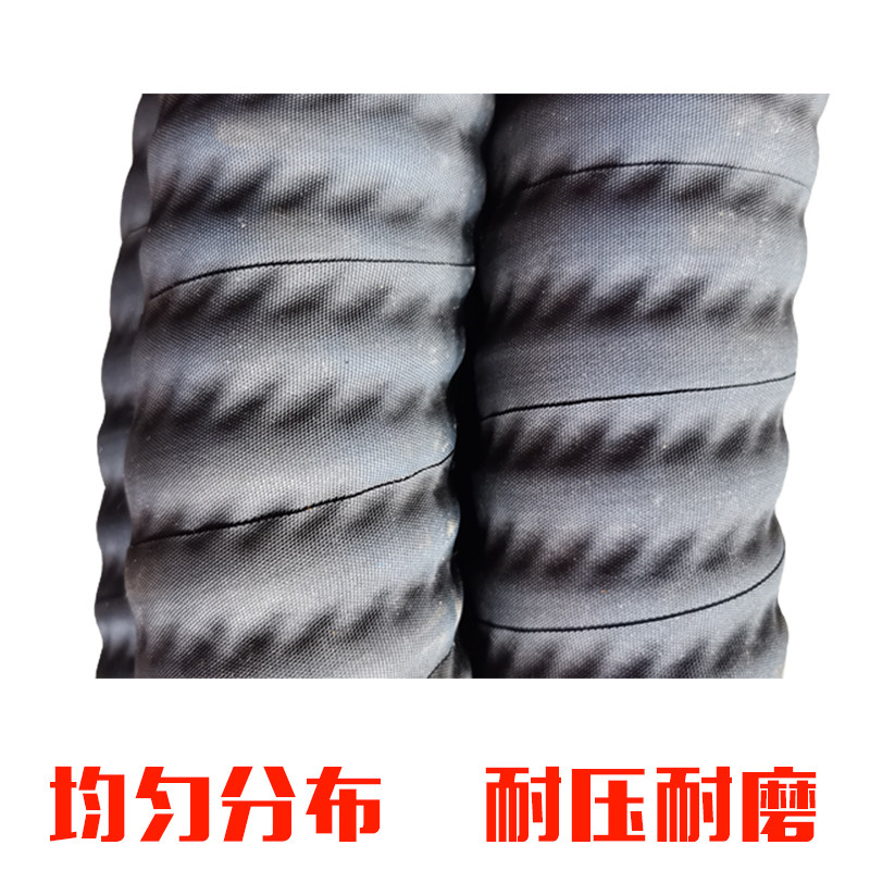 抽沙管4寸6寸8寸橡胶钢丝强耐磨吸引管H负压管吸水管抽砂管 吸沙