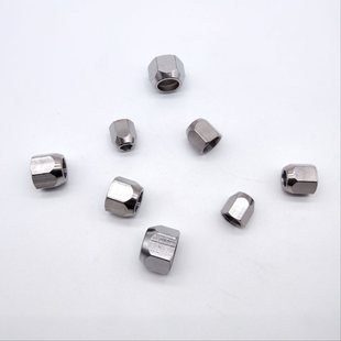 铜纳子铜卡套螺母管螺帽细丝铜螺母钠子铜接头连接螺母管接头螺帽