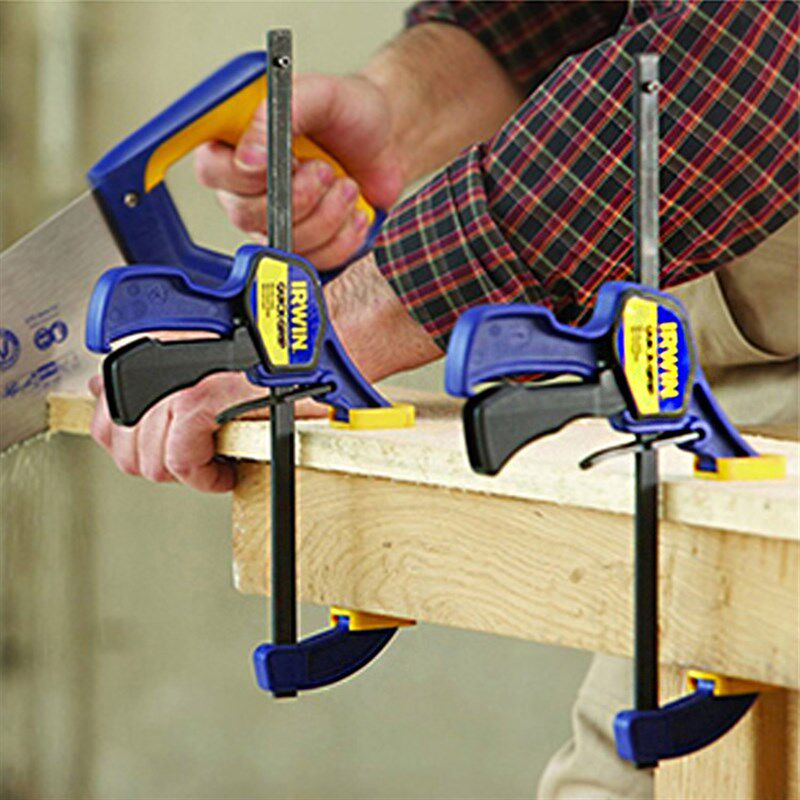 美国欧文IRWIN快速夹木工夹子迷你F夹DIY拼板夹固定夹具夹紧器G夹