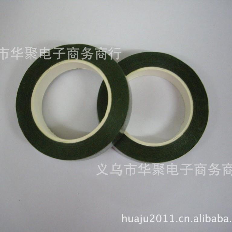 厂家供卷手指 丝网花胶带 30y多种颜色可选 花艺绿胶带 混批价优