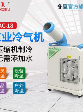 无锡冬夏SAC-18小型移动空调工业冷气机商用制冷机注塑降温冷风机