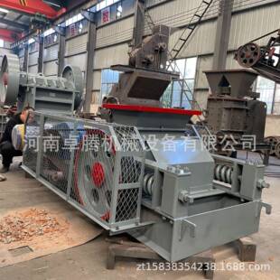 双齿辊煤矸石花岗岩破碎机双齿辊玄武岩碎石机钢渣炉渣对辊制砂机
