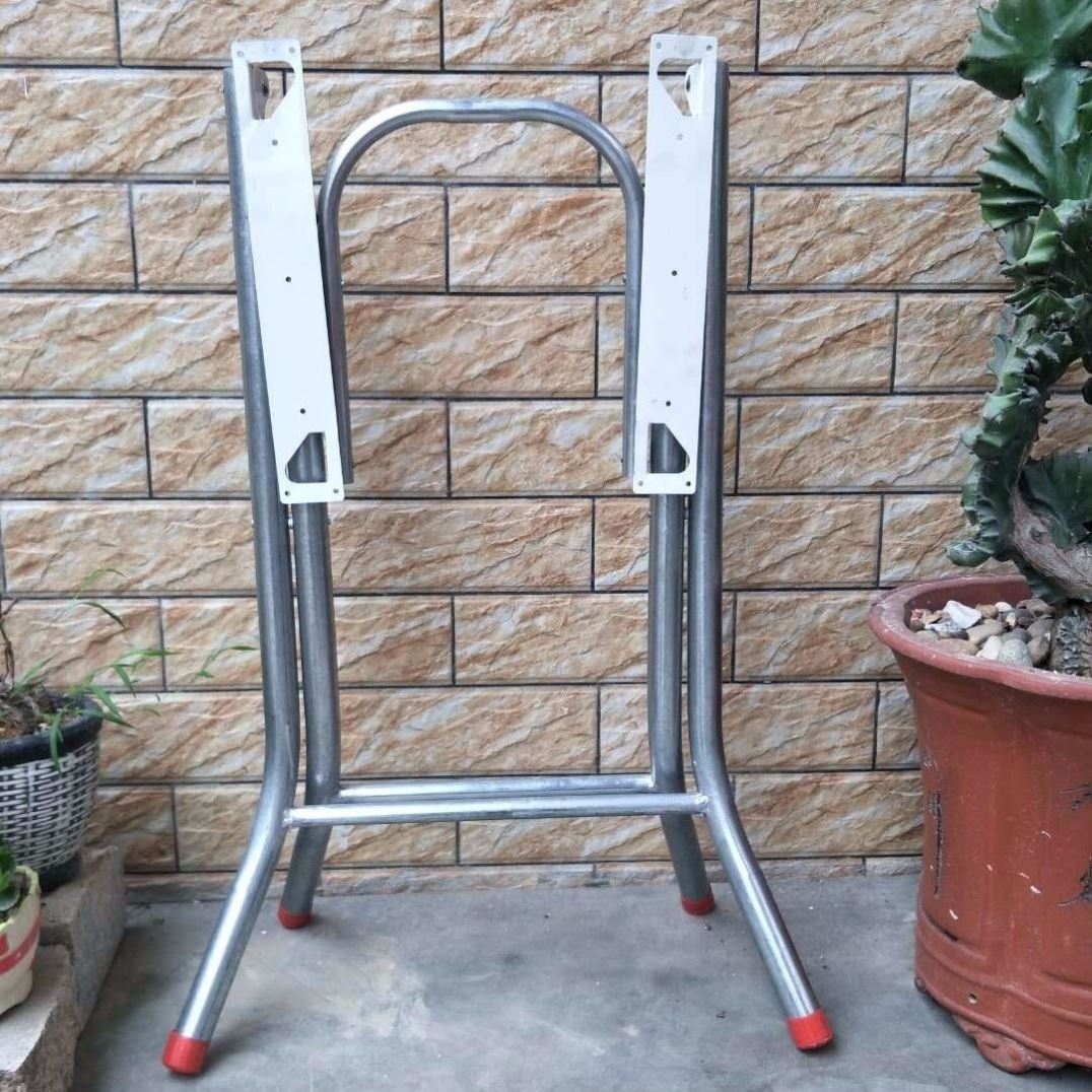 餐桌脚架简约折叠桌腿q支架大排档桌架铁桌脚架子桌子折叠支架桌