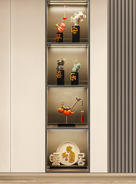 轻奢酒柜电视柜组合摆件z新中式创意装饰乔迁暖房礼物