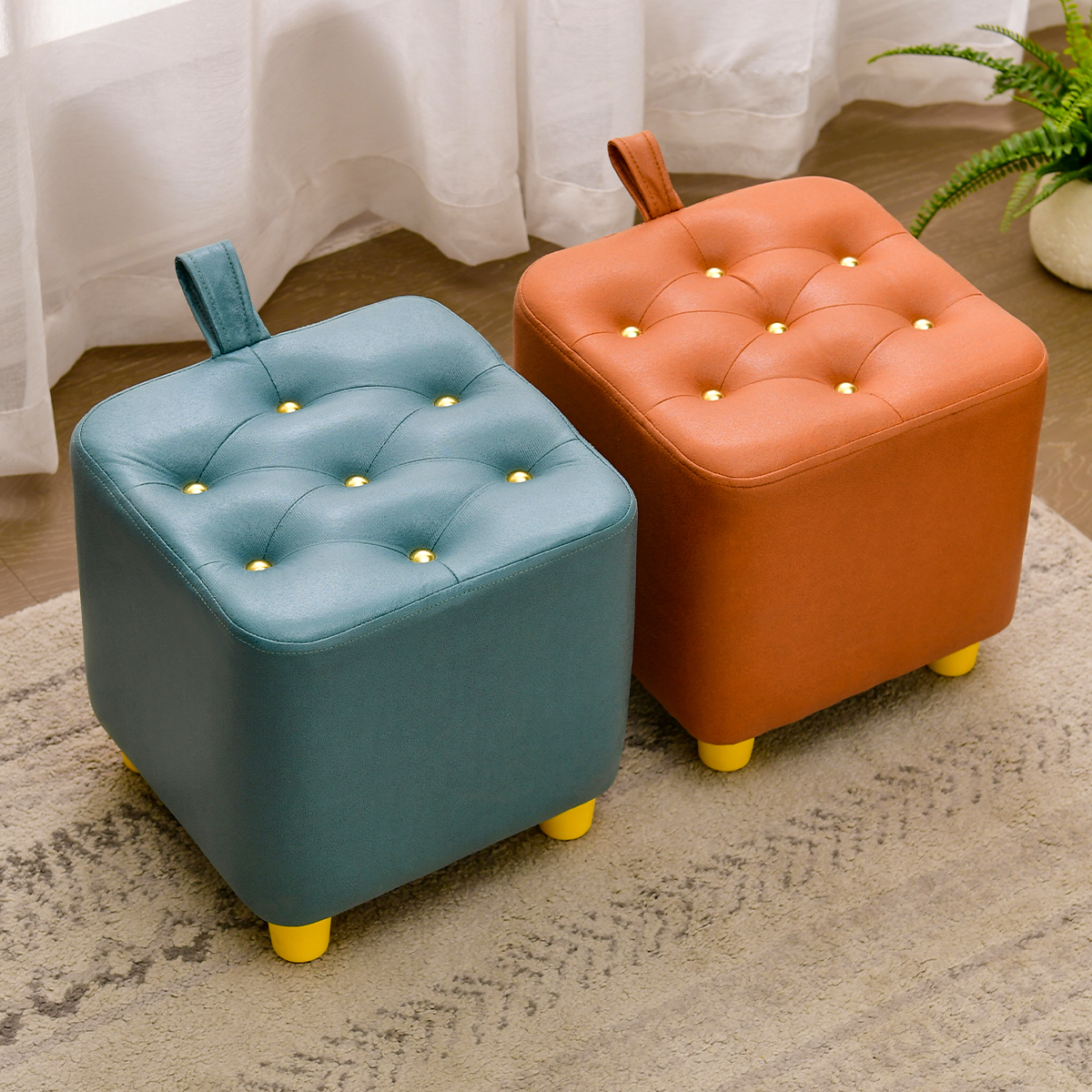 换鞋凳家用门口可坐轻奢穿鞋凳C创意小凳子儿童沙发凳客厅矮凳