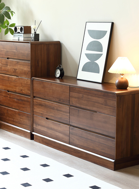 缅甸柚木斗柜客厅靠墙抽屉立柜收纳储物斗会柜子六斗橱实木五斗柜