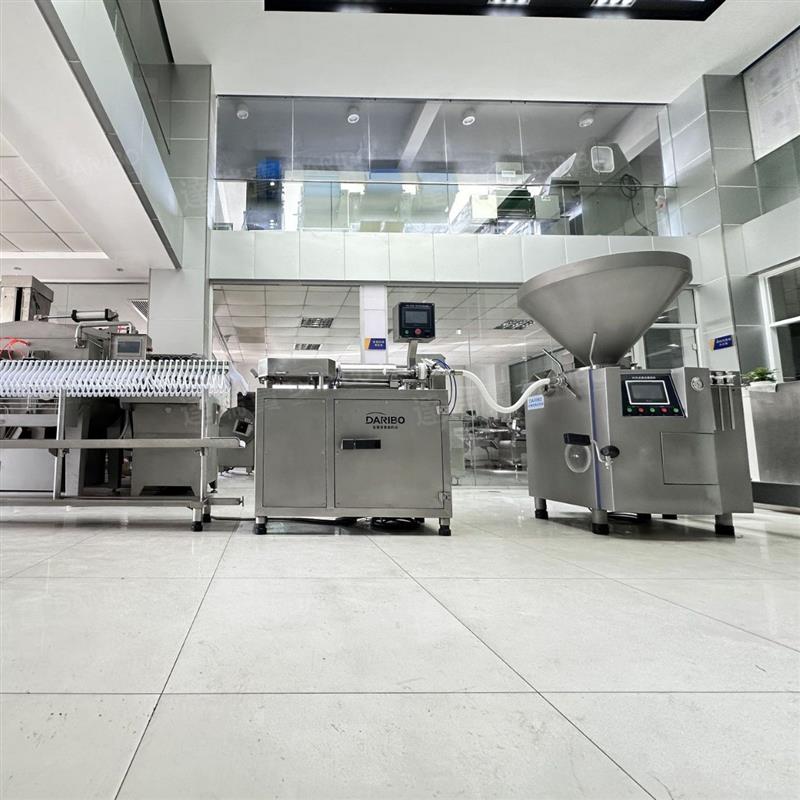 W商用牛肉肠灌馅机 大型全自动液压灌肠机 鲜肉肠广式腊肠灌肠机