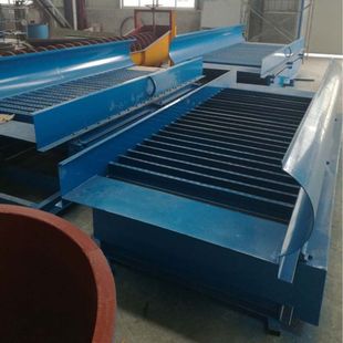 选沙金1米5鼓动溜槽 大型淘砂金蠕动溜槽选矿摇床沙金自动收集机