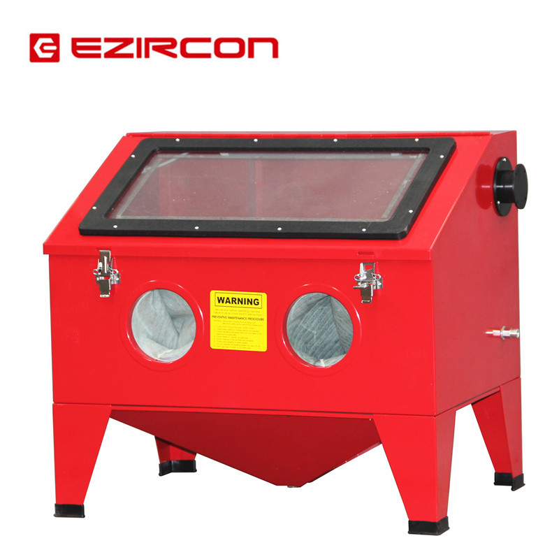 220L升c箱式中小型喷砂机 除锈除油除杂质五金机械工具设备8227