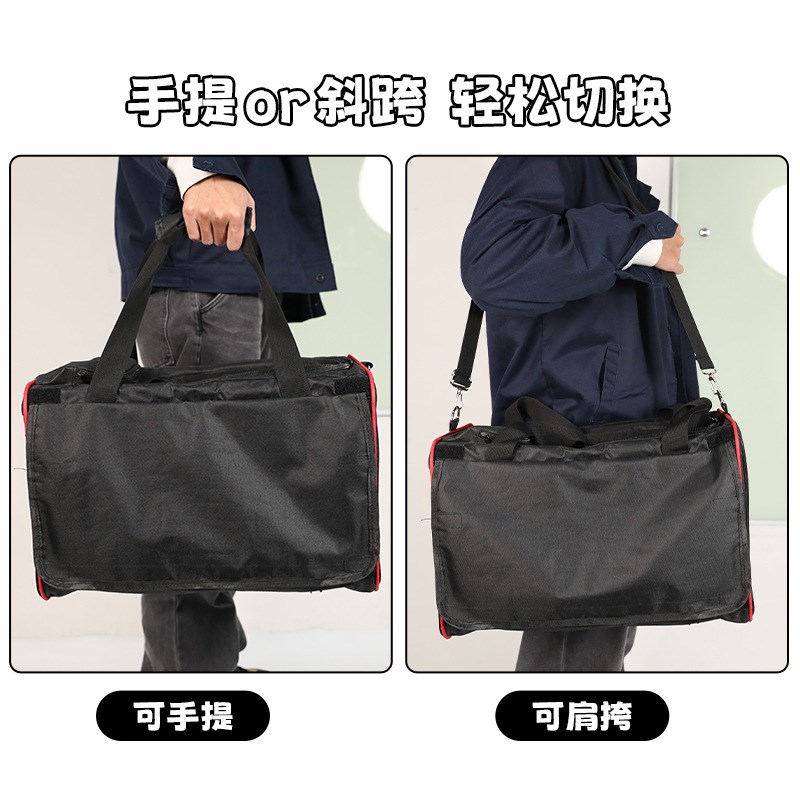 工厂宠物包 便携外出手提单肩斜跨宠物箱 可折叠透气Y透明猫狗包