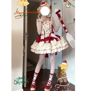 可爱软萌奶油古早doll感lolita裙甜美少女感华丽蓬蓬jsk公主裙