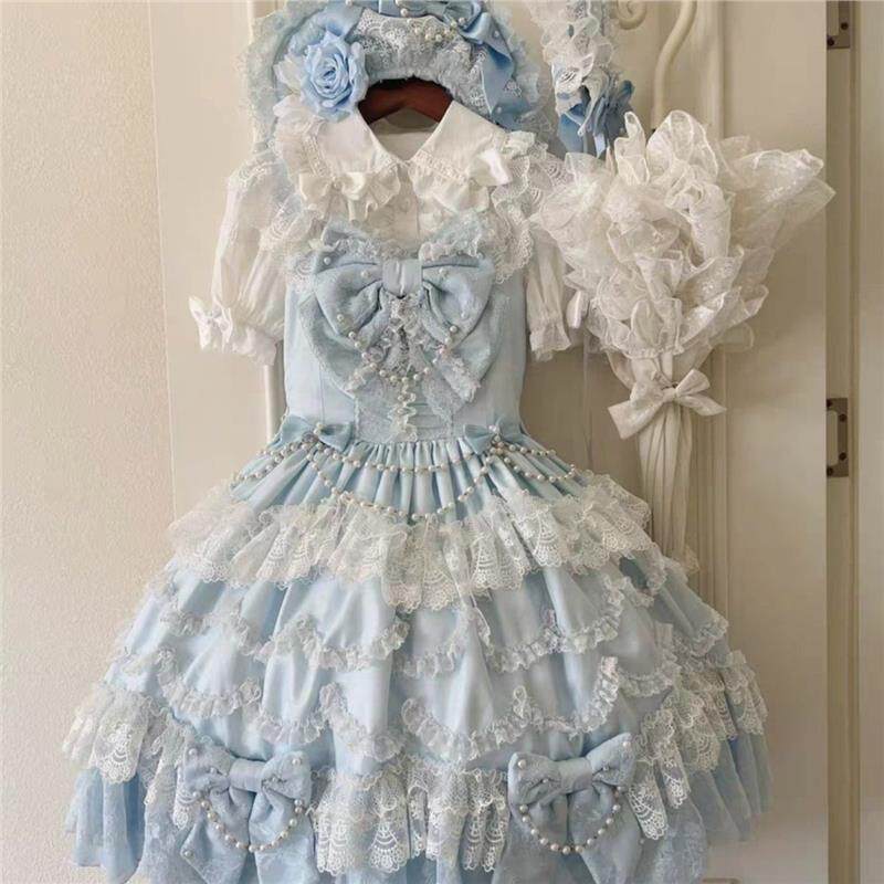 昭和doll古早风LolitaJSK礼服图片